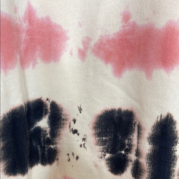 Topshop Tie-Dye Hoodie in Pink and Navy - Picture 5 of 5